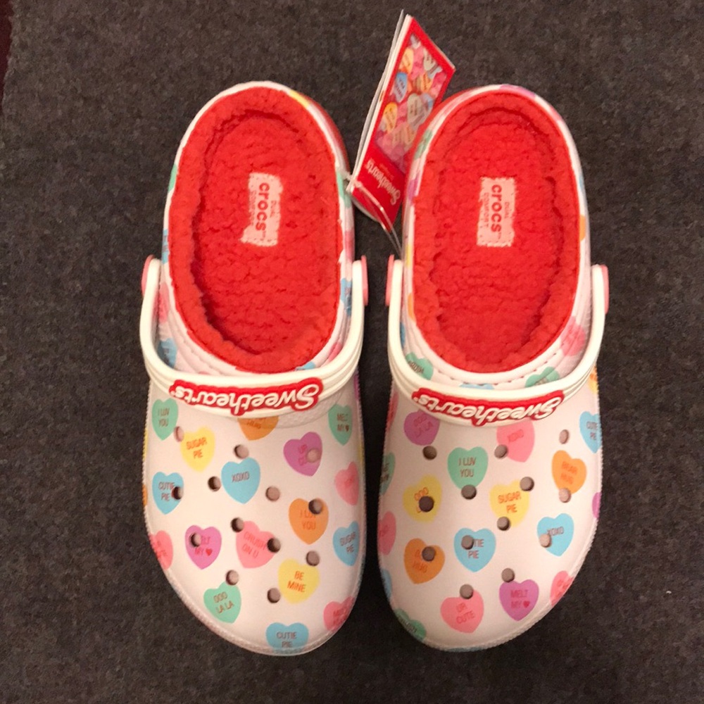 Crocs Classic Lined Sweethearts Clog | NWT | Size J 6